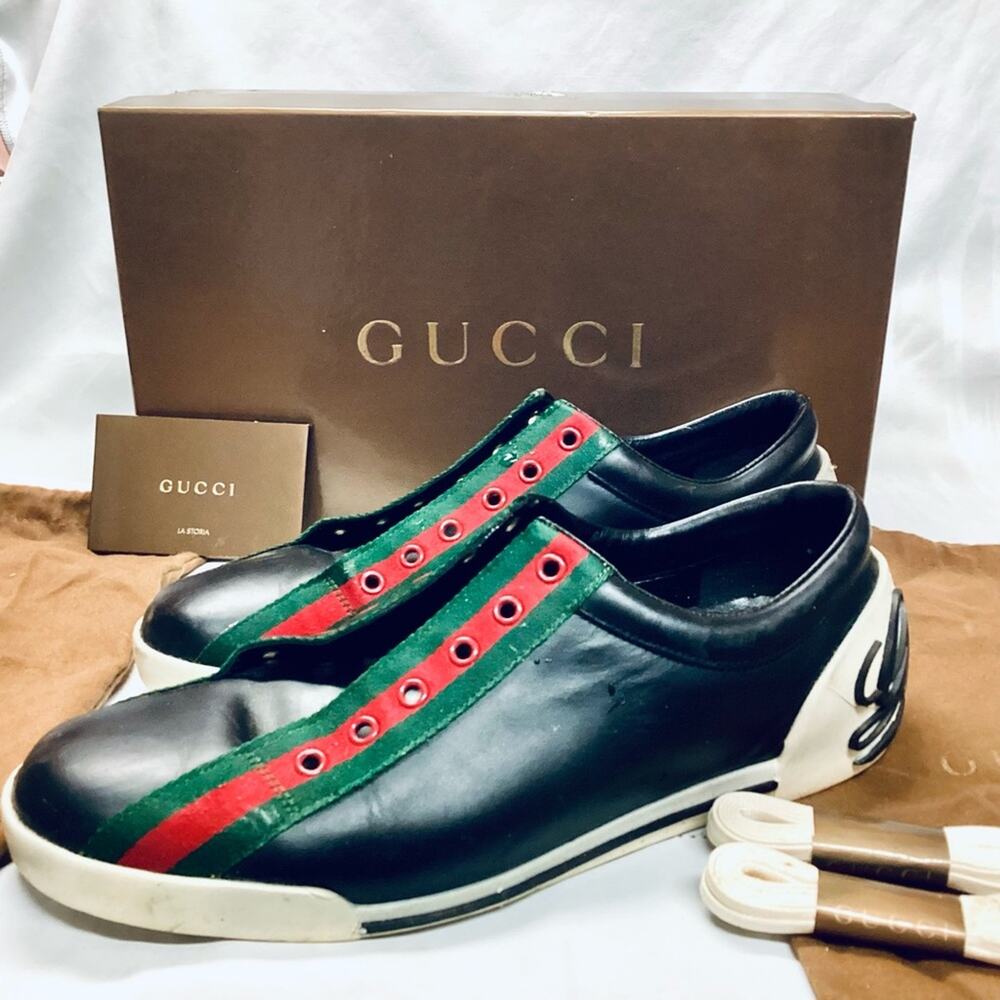 DEFECTIVE Gucci Boulevard 157499 sneakers - Picture 1 of 14